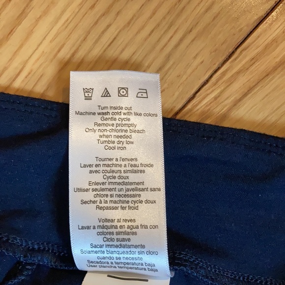 Danskin navy yoga pants - Picture 4 of 4